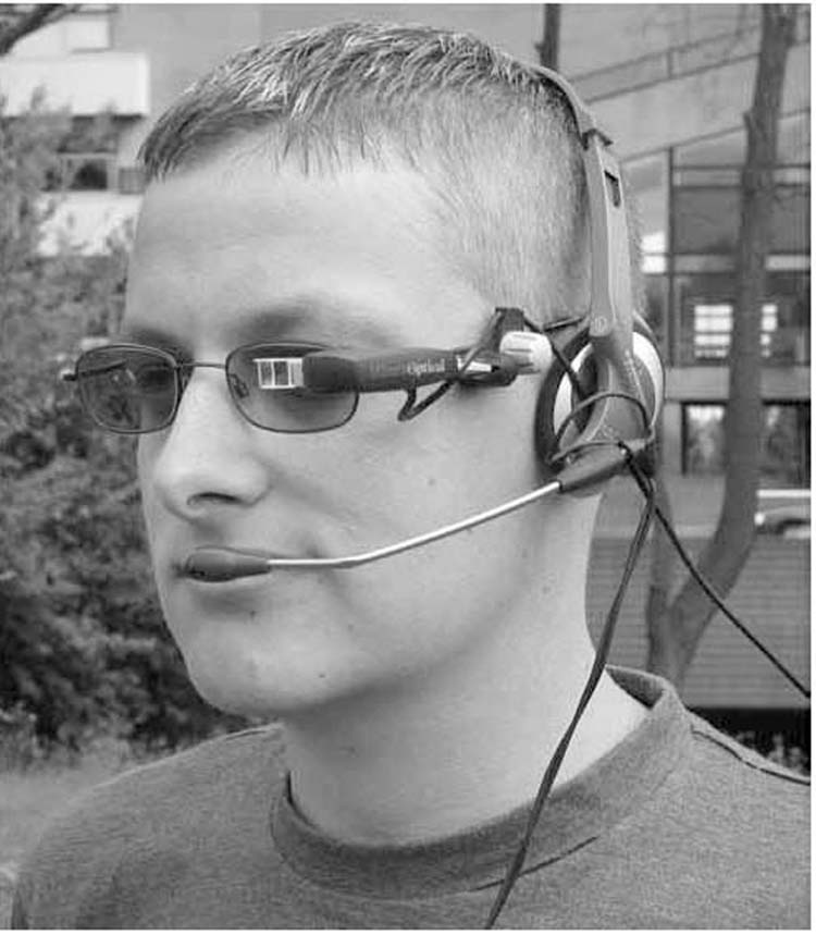 Figure 11 University of Birmingham wearable computer a headset with video - photo 2