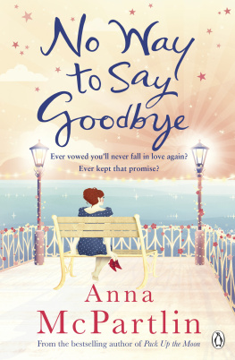 Anna McPartlin No Way to Say Goodbye