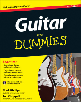 Mark Phillips - Guitar For Dummies, with DVD