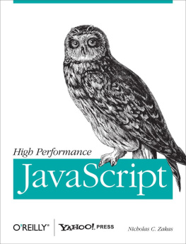 Nicholas C. Zakas - High Performance JavaScript