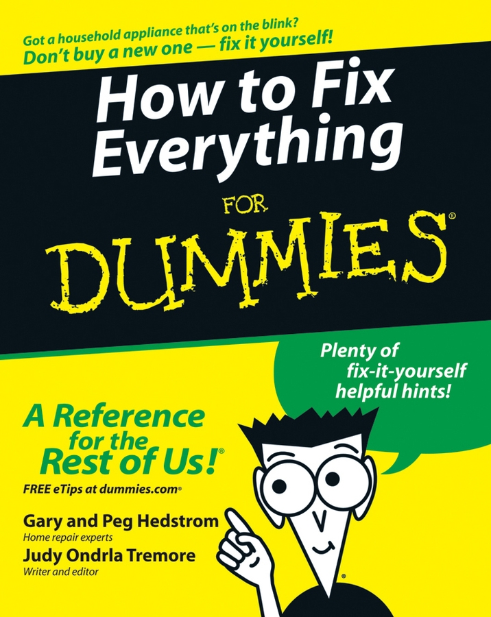 How to Fix Everything For Dummies by Gary and Peg Hedstrom Judy Ondrla - photo 1