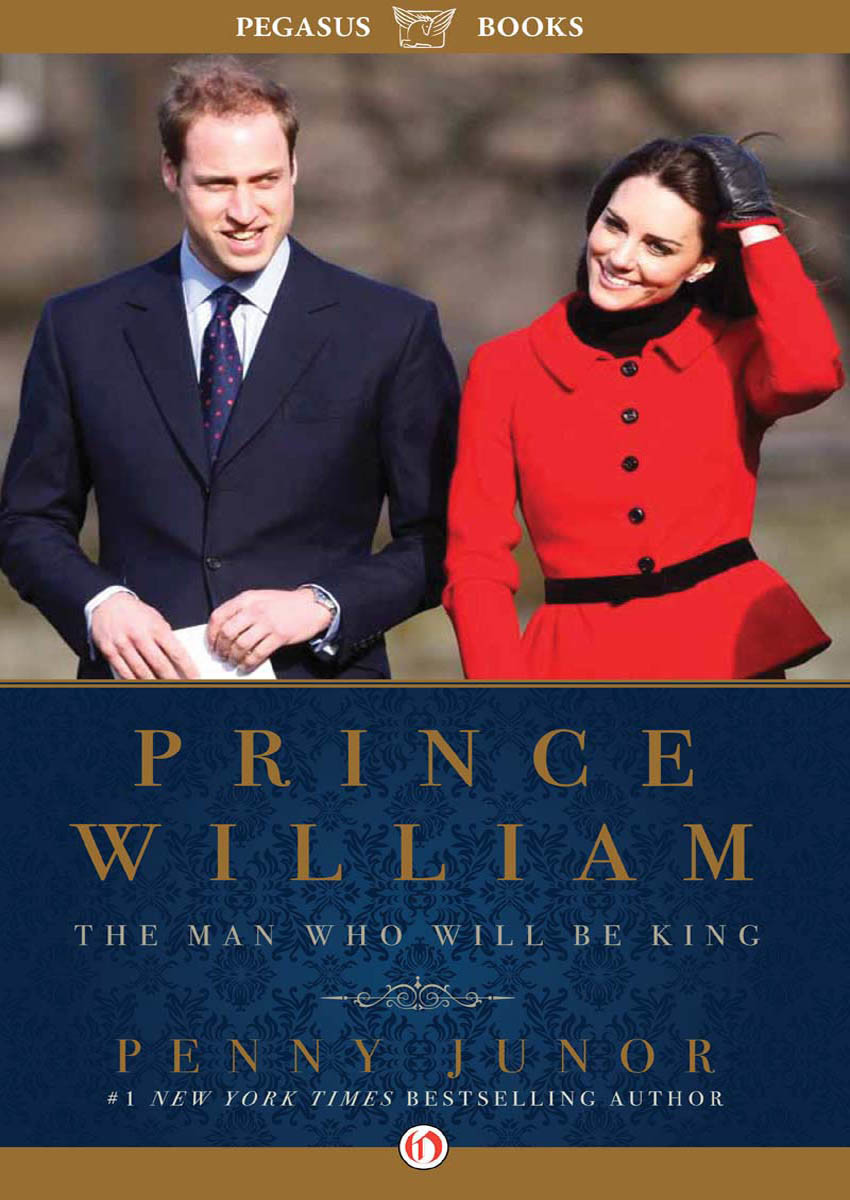 PRINCE WILLIAM THE MAN WHO WILL BE KING PENNY JUNOR PEGASUS BOOKS - photo 1