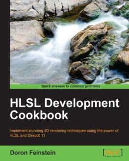 Doron Feinstein - HLSL Development Cookbook