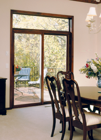 Sliding patio doors offer good visibility and lighting Because they slide on - photo 15