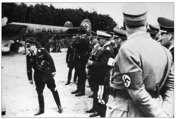 Hitler and Hermann Gring together with Ernst Udet during the presentation of a - photo 3