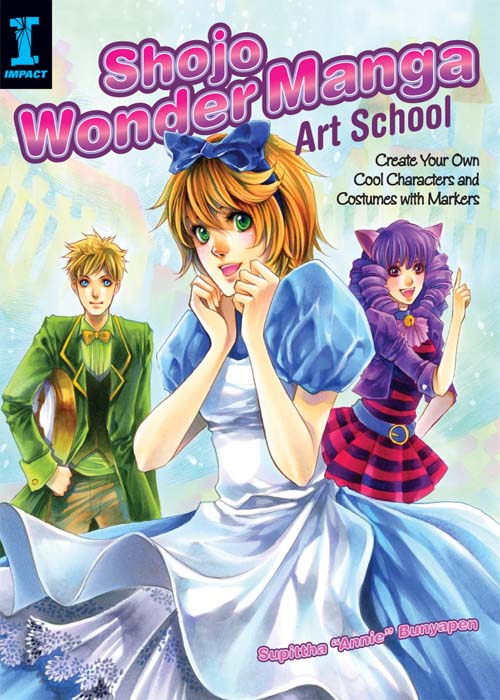 Shojo Wonder Manga Art School Create Your Own Cool Characters and Costumes with Markers - image 1