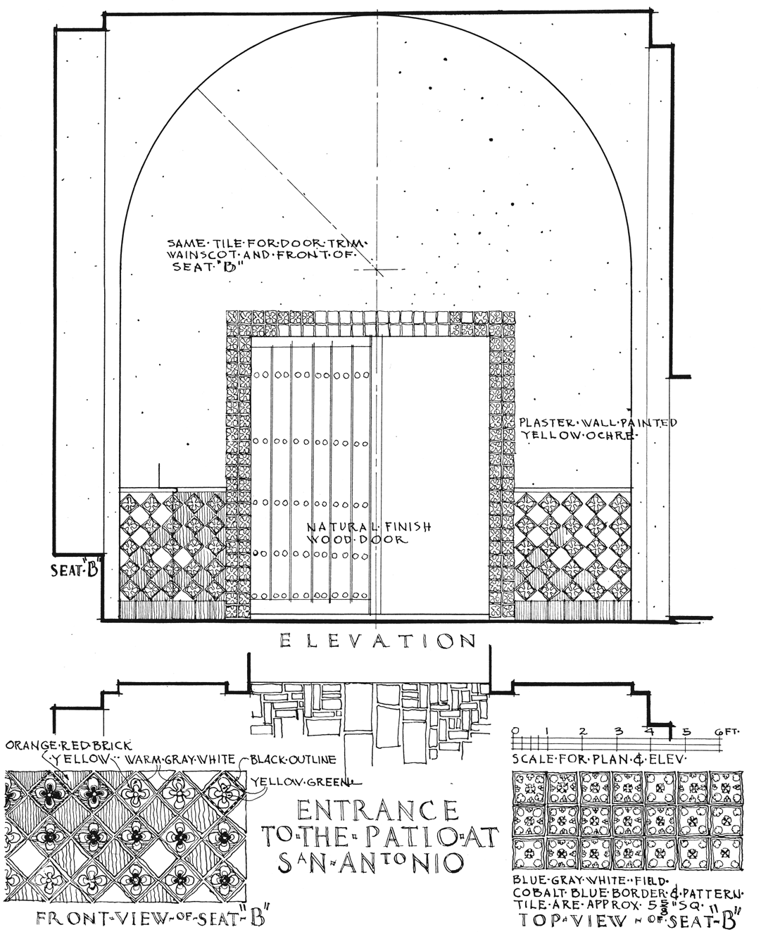 Early Mexican Houses A Book of Photographs and Measured Drawings - photo 6