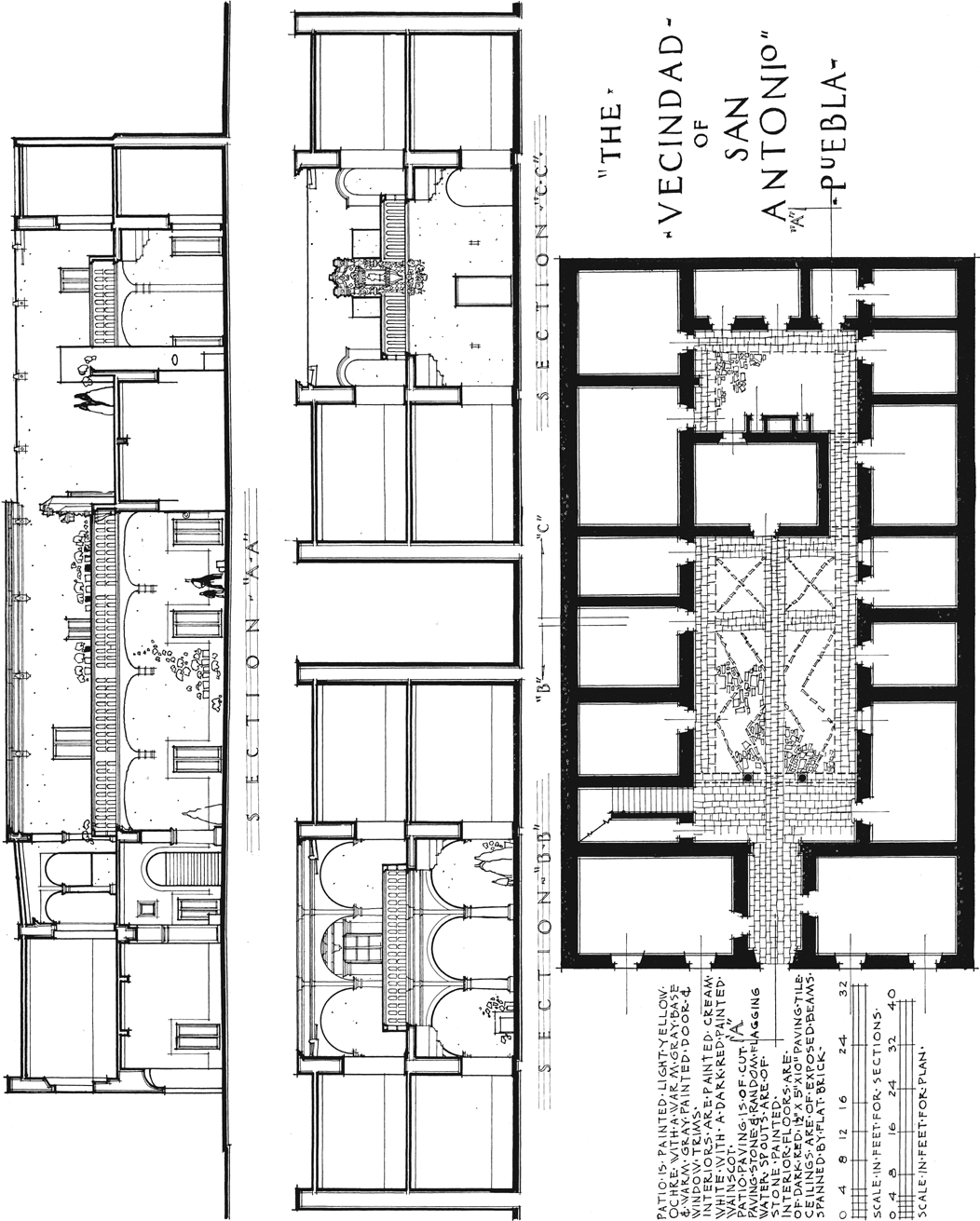 Early Mexican Houses A Book of Photographs and Measured Drawings - photo 10