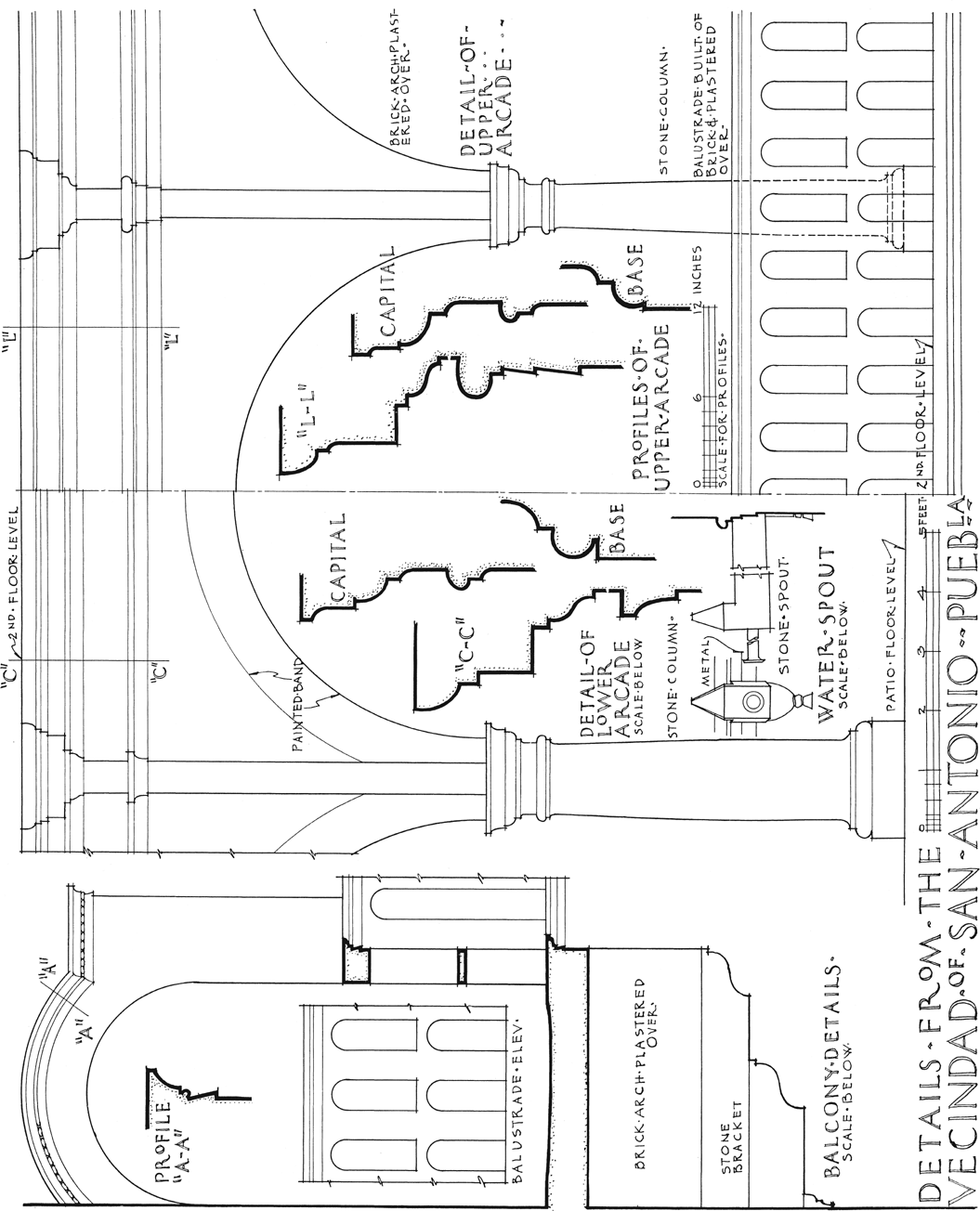 Early Mexican Houses A Book of Photographs and Measured Drawings - photo 11