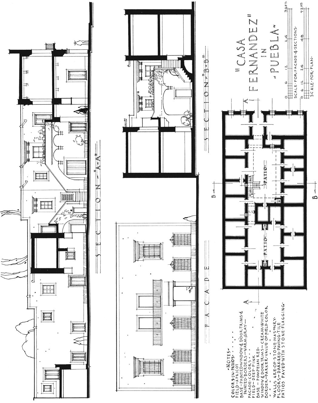 Early Mexican Houses A Book of Photographs and Measured Drawings - photo 24