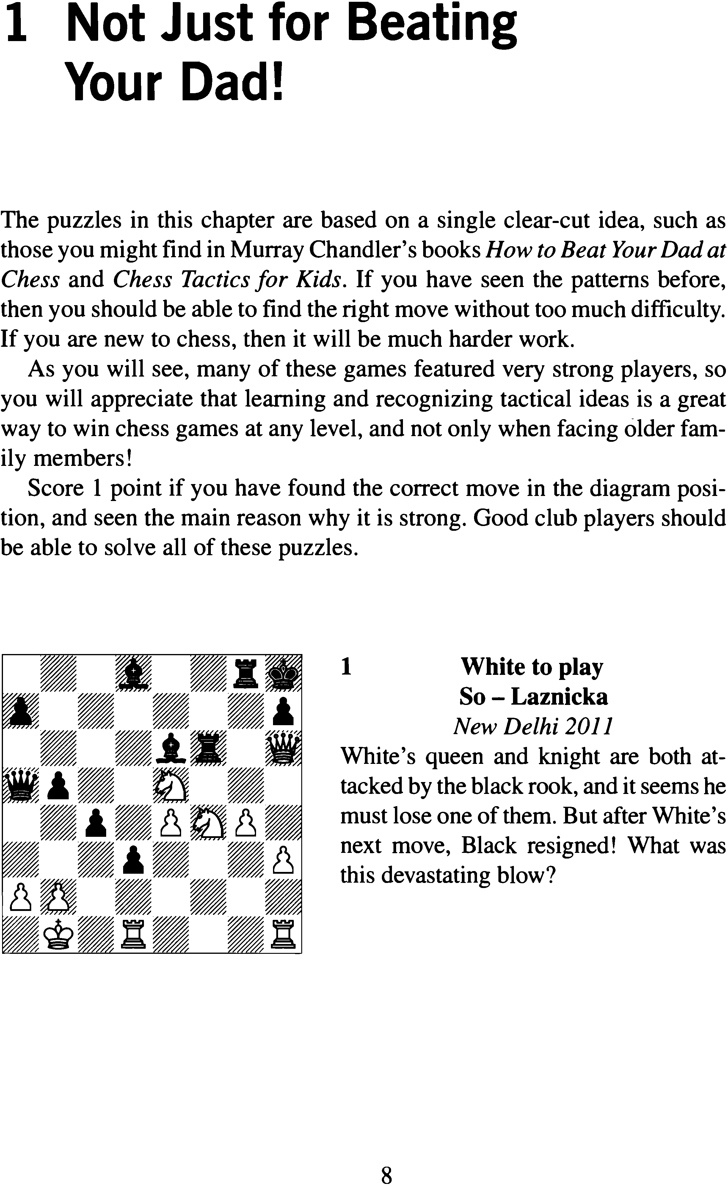 The Gambit Book of Instructive Chess Puzzles - photo 18