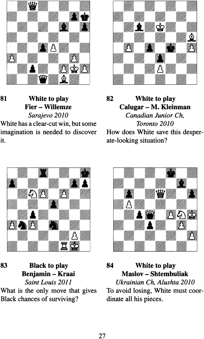 The Gambit Book of Instructive Chess Puzzles - photo 38