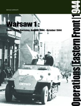 Janusz Ledwoch - Warzaw 1 - Tanks in the Uprising