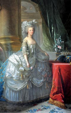 Marie Antoinette wife of Louis the XVI in a gown that typified the excess of - photo 4