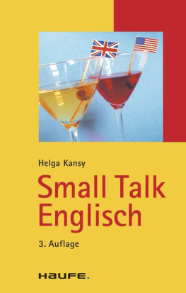 Helga Kansy - Small Talk Englisch