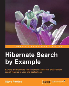 Steve Perkins - Hibernate Search by Example