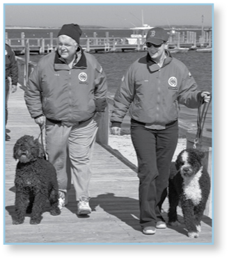 Senator Edward M Kennedy and his wife Vicki as they return from sailing off - photo 1