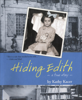Kathy Kacer Hiding Edith