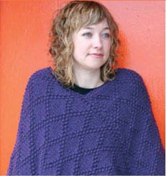 Amelia and Frida are examples of how to customize your poncho using a stitch - photo 10