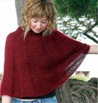 Mae and Greta are examples of how to customize your poncho by changing color - photo 12