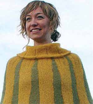 Mae and Greta are examples of how to customize your poncho by changing color - photo 13