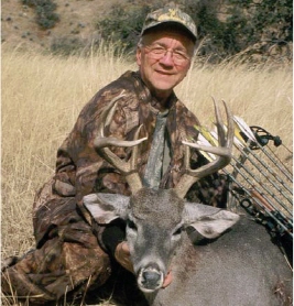 Dr Dave with a Coues deer Coues are a hard-to-hunt subspecies of whitetail - photo 4