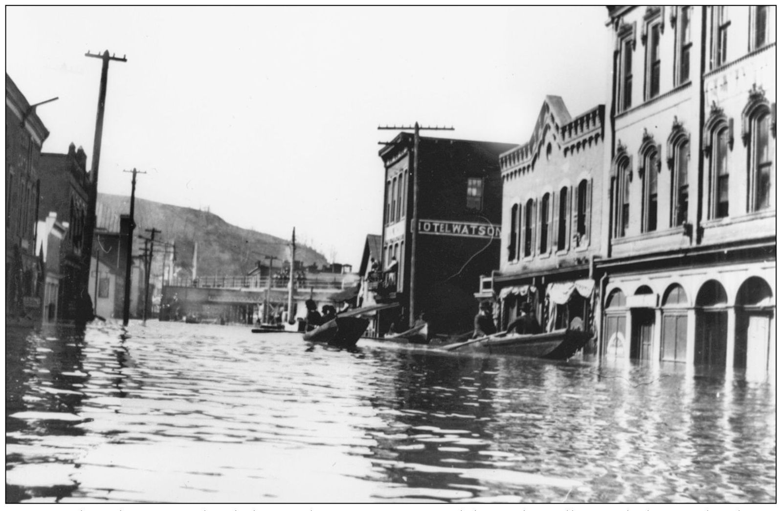 In 1889 the Ohio again flooded a number of towns up and down the valley - photo 6