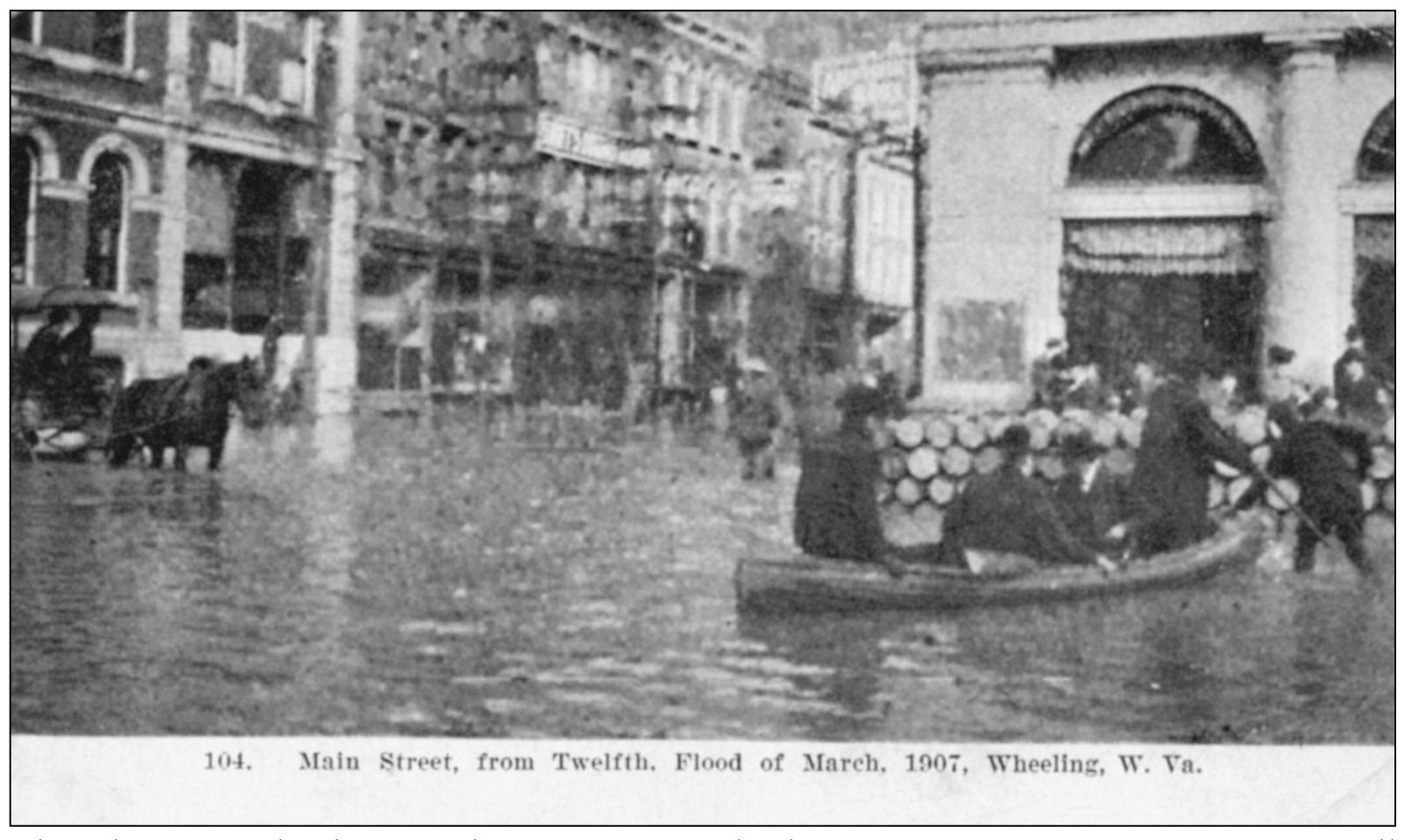 The Ohio River flood of March 1907 one of Wheeling West Virginias worst ever - photo 10