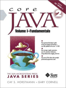 Cay Horstmann - Core Java 2, Volume I: Fundamentals