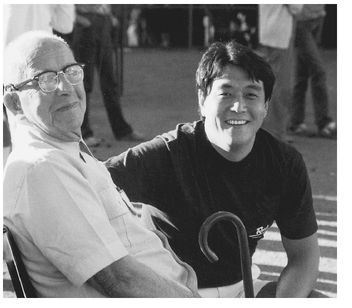 From left to right Dr R Buckminster Bucky Fuller at eighty-six years old - photo 3