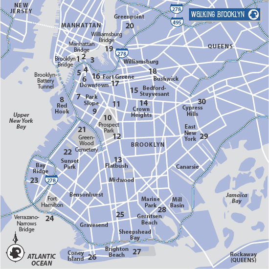 Numbers on this locator map correspond to Walk numbers INTRODUCTION Sometimes - photo 3