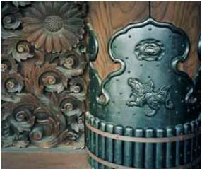 The wood carving on the bottom of the door as well as the metalwork which - photo 12