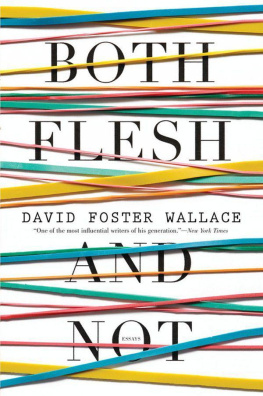 David Foster Wallace - Both Flesh and Not: Essays