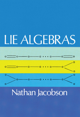 Nathan Jacobson Lie Algebras