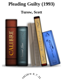 Scott Turow - Pleading Guilty