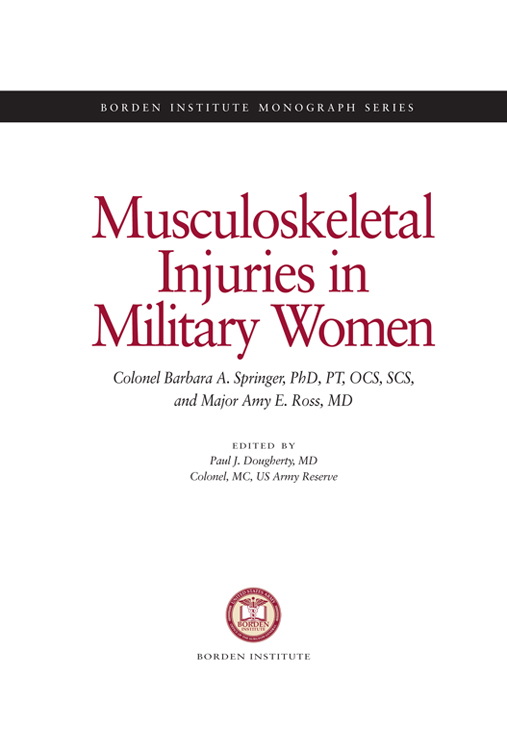 Musculoskeletal injuries in military women are common Prevention and - photo 1