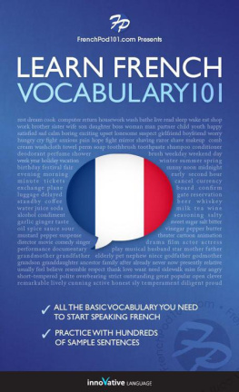 Innovative Language - Learn French - Word Power 101