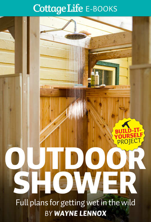 Outdoor Shower Full plans for getting wet in the wild - image 1