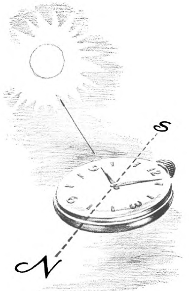 Did you know that a watch can be used as a reliable compass on any day the sun - photo 2