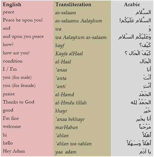 Other useful phrases Culture Notes The most common greeting in Arabic - photo 12