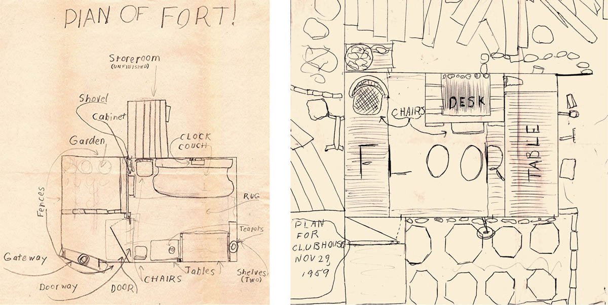 Study hall at school was my favorite time to draw plans The floor plan on the - photo 6