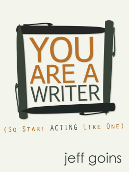 Jeff Goins - You Are a Writer