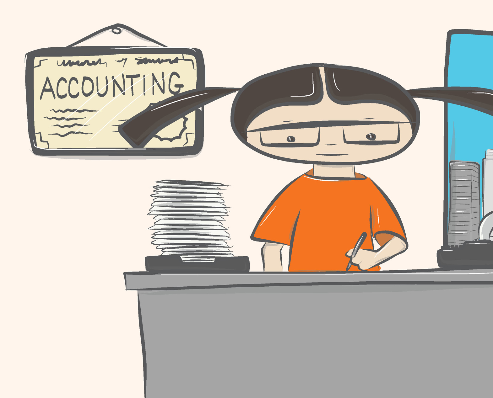 In the end I became an accountant Instead of talking to people about - photo 11