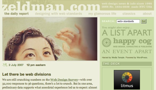 Zeldman urges organisations to create a separate web division Marketing on - photo 1