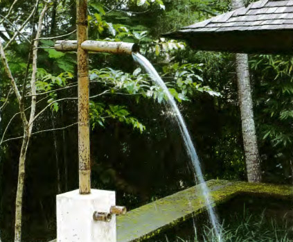 The outdoor shower such as this one at Begawan Giri is synonymous with the - photo 4