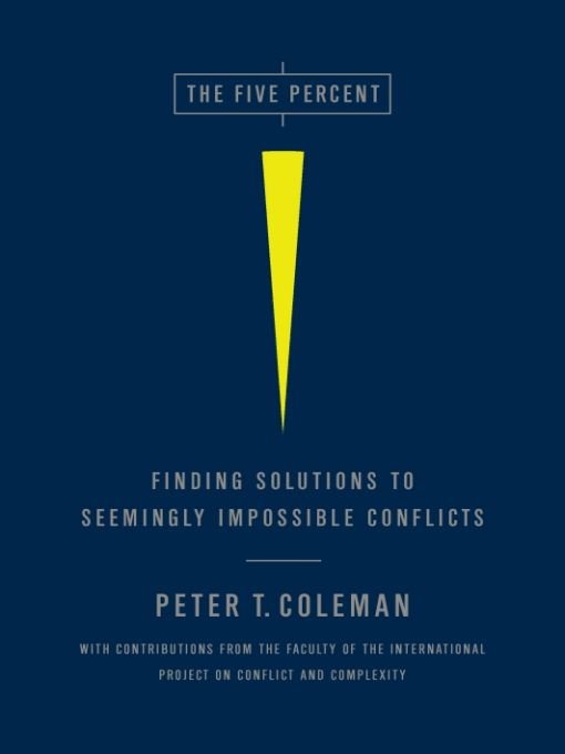 Table of Contents PETER T COLEMAN PhD DIRECTOR OF COLUMBIA UNIVERSITYS - photo 1