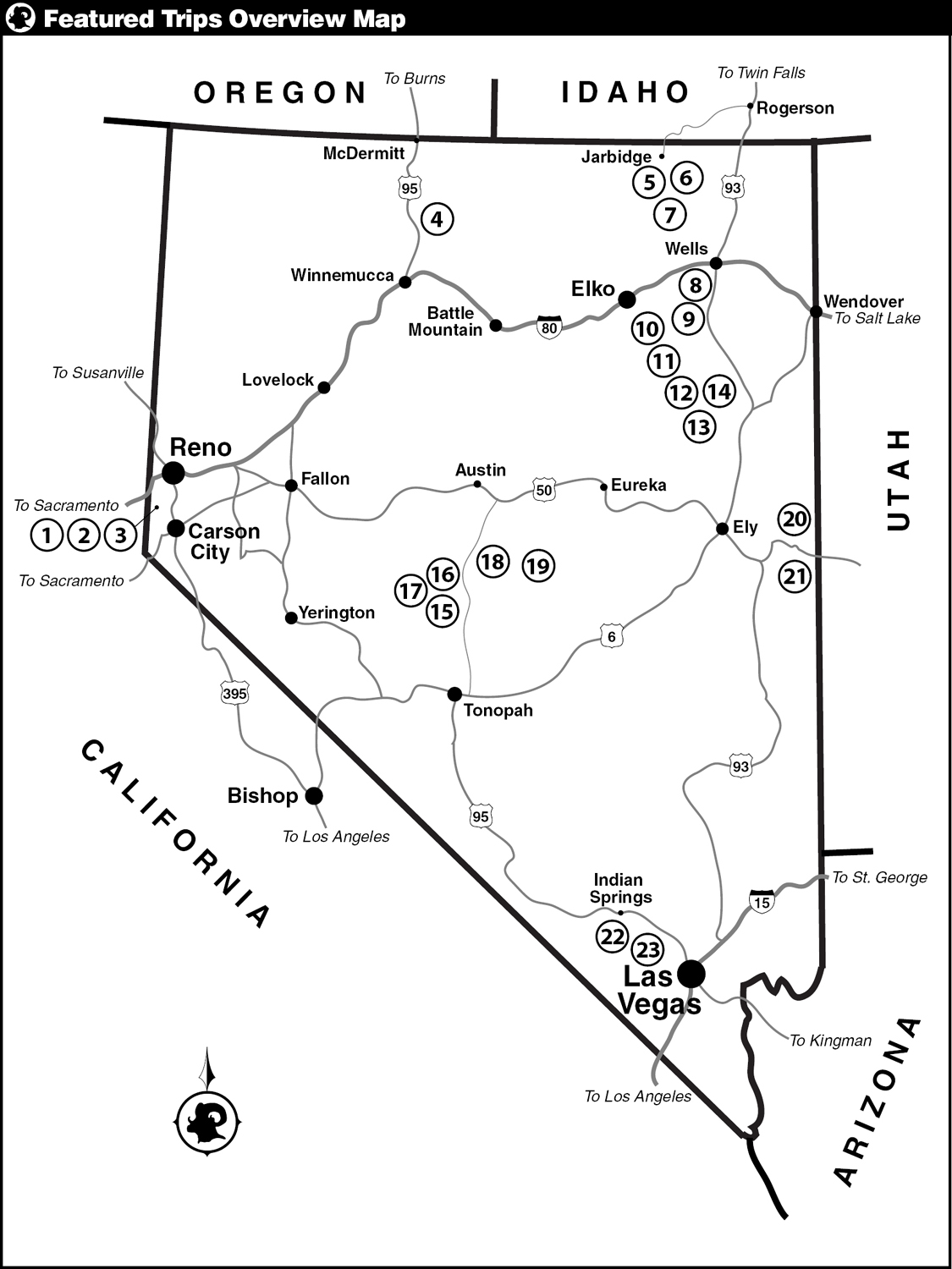 Featured Trips Summary Chart Old bristlecone pine Spring Mountain - photo 5