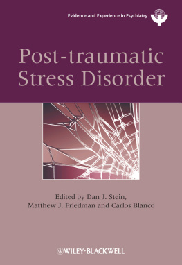 Dan J. Stein Post-traumatic Stress Disorder