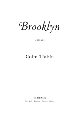 Colm Toibin Brooklyn