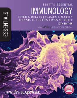 Peter J. Delves Roitts Essential Immunology, Includes Desktop Edition